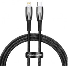 Дата кабель USB-C to Lightning 1.0m 20W black Baseus (CADH000001) - Фото
