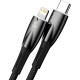 Дата кабель USB-C to Lightning 1.0m 20W black Baseus (CADH000001)