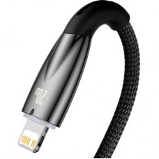 Дата кабель USB-C to Lightning 1.0m 20W black Baseus (CADH000001) - Фото
