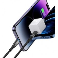 Дата кабель USB-C to Lightning 1.0m 20W black Baseus (CADH000001) - Фото