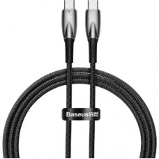 Дата кабель USB-C to USB-C 1.0m 100W black Baseus (CADH000701) - Фото