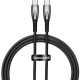 Дата кабель USB-C to USB-C 1.0m 100W black Baseus (CADH000701)