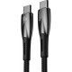 Дата кабель USB-C to USB-C 1.0m 100W black Baseus (CADH000701)
