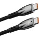 Дата кабель USB-C to USB-C 1.0m 100W black Baseus (CADH000701)