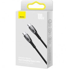 Дата кабель USB-C to USB-C 1.0m 100W black Baseus (CADH000701) - Фото