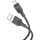 Дата кабель USB 2.0 AM to USB-C 1.0m silicone X101 Assistant black HOCO (6942007604079) Дата кабель USB 2.0 AM to USB-C 1.0m silicone X101 Assistant black HOCO (6942007604079)