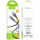Дата кабель USB 2.0 AM to USB-C 1.0m silicone X109 Energy black HOCO (6942007636247)