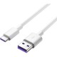 Дата кабель USB 2.0 AM to USB-C 1.0m 3A X13 white HOCO (6957531061199)