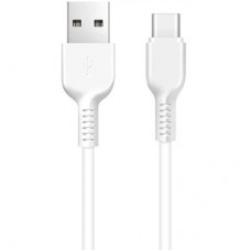 Дата кабель USB 2.0 AM to USB-C 2.0m 3A X20 white HOCO (6957531068914) - Фото
