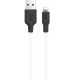 Дата кабель USB 2.0 AM to Lightning 1.0m 2A silicone X21 black+white HOCO (6957531071365) Дата кабель USB 2.0 AM to Lightning 1.0m 2A silicone X21 black+white HOCO (6957531071365)