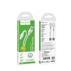 Дата кабель USB 2.0 AM to USB-C 1.0m 3A X37 white HOCO (6931474710512) - Фото