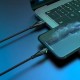 Дата кабель USB 2.0 AM to Lightning 1.2m 2.4 A nylon light indicator U93 black HOCO (6931474732132) Дата кабель USB 2.0 AM to Lightning 1.2m 2.4 A nylon light indicator U93 black HOCO (6931474732132)