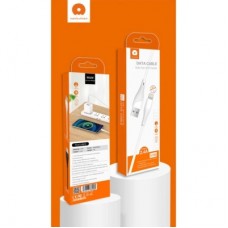Дата кабель USB 2.0 AM to Lightning 1.0m 2.4A X196 white WUW (6972573335596) - Фото