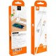 Дата кабель USB 2.0 AM to Micro 5P 1.0m 2.4A X196 white WUW (6972573335572) Дата кабель USB 2.0 AM to Micro 5P 1.0m 2.4A X196 white WUW (6972573335572)