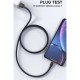 Дата кабель USB 2.0 AM to Lightning 1.0m 2.4A X203 black WUW (6972573336210) Дата кабель USB 2.0 AM to Lightning 1.0m 2.4A X203 black WUW (6972573336210)