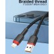 Дата кабель USB 2.0 AM to Lightning 1.0m 2.4A X203 black WUW (6972573336210) Дата кабель USB 2.0 AM to Lightning 1.0m 2.4A X203 black WUW (6972573336210)
