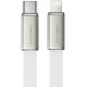 Дата кабель USB 2.0 AM to Lightning 1.2m 30W nylon white Acefast (6974316286240)