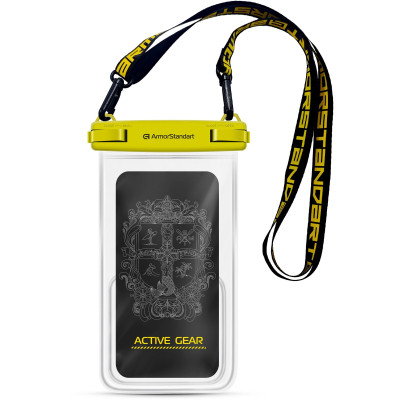 Чохол для мобільного телефона Armorstandart Waterproof Capsule Double Pockets Yellow (ARM84416)