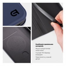 Чехол для мобильного телефона Armorstandart Motorola G17 4G / G17 Power 4G book dark blue (ARM91215) - Фото