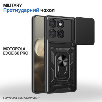 Чехол для мобильного телефона BeCover Military Motorola Edge 60 Pro Black (715527)