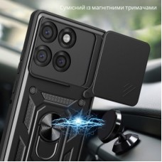 Чохол для мобільного телефона BeCover Military Motorola Edge 60 Pro Black (715527) Чохол для мобільного телефона BeCover Military Motorola Edge 60 Pro Black (715527) - Фото