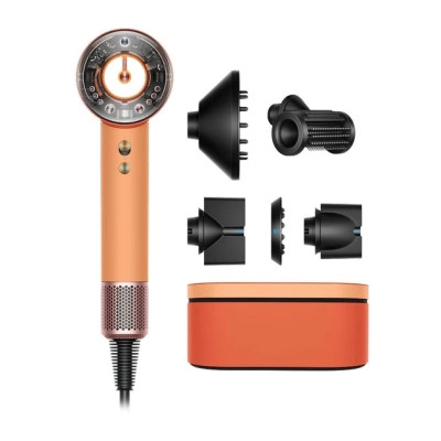 Фен Dyson HD16 Nural Straight/Wavy Ceramic apricot/Topaz (176964-01)