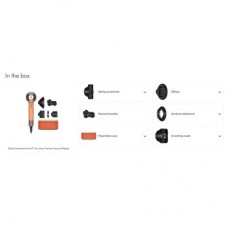 Фен Dyson HD16 Nural Straight/Wavy Ceramic apricot/Topaz (176964-01) - Фото