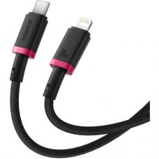 Дата кабель USB-C to Lightning 2.0m 20W red+black Baseus (P10377800U01-03) - Фото