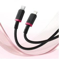 Дата кабель USB-C to Lightning 2.0m 20W red+black Baseus (P10377800U01-03) - Фото