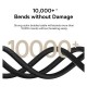 Дата кабель USB 2.0 AM to Lightning 1.0m 2.4A red+black Baseus (P10377801U01-01)