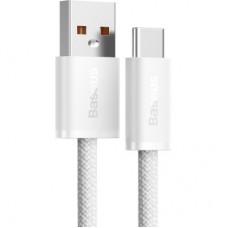 Дата кабель USB 2.0 AM to USB-C 2.0m 100W white Baseus (CALD000702) - Фото