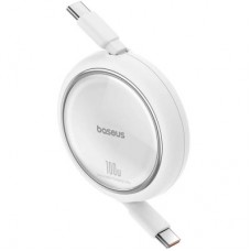 Дата кабель USB-C to USB-C 1.0m 100 W white Baseus (P10364500211-00) - Фото