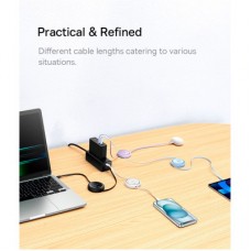 Дата кабель USB-C to USB-C 1.0m 100 W white Baseus (P10364500211-00) - Фото