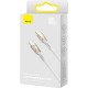 Дата кабель USB-C to USB-C 1.0m 100W white Baseus (CADH000702)