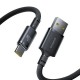 Дата кабель USB 2.0 AM to USB-C 1.0m 100W/7.5W black Baseus (E0426W01)