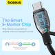 Дата кабель USB-C to USB-C 1.2m 100 W black Baseus (P10355702111-00) Дата кабель USB-C to USB-C 1.2m 100 W black Baseus (P10355702111-00)