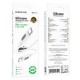 Дата кабель USB-C to USB-C 1.0m 60 W silicone BX114 Structure white BOROFONE (6941991116919)
