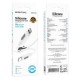Дата кабель USB-C to Lightning 1.0m PD silicone BX114 Structure white BOROFONE (6941991116834)