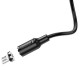 Дата кабель USB 2.0 AM to Micro 5P 1.0m 2.4A magnetic BX41 black BOROFONE (6931474738455)