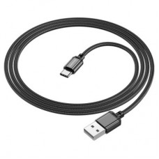 Дата кабель USB 2.0 AM to USB-C 1.0m BX87 Sharp black BOROFONE (6974443389043) - Фото