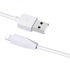 Дата кабель USB 2.0 AM to Lightning 2.0m 2.4A X1 white HOCO (6957531032014) - Фото