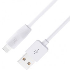 Дата кабель USB 2.0 AM to Lightning 2.0m 2.4A X1 white HOCO (6957531032014) - Фото
