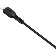 Дата кабель USB 2.0 AM to Lightning 2.0m 2A X20 black HOCO (6957531068860) - Фото