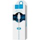 Дата кабель USB 2.0 AM to USB-C 3.0m 2A X20 white HOCO (6957531068976) Дата кабель USB 2.0 AM to USB-C 3.0m 2A X20 white HOCO (6957531068976)