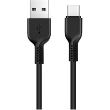 Дата кабель USB 2.0 AM to USB-C 2.0m 3A X20 black HOCO (6957531068907) - Фото