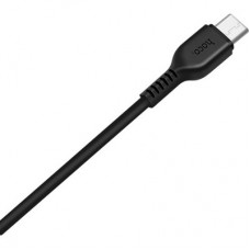 Дата кабель USB 2.0 AM to USB-C 2.0m 3A X20 black HOCO (6957531068907) - Фото