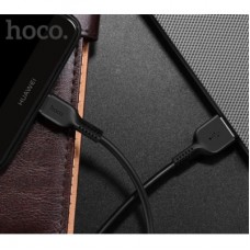Дата кабель USB 2.0 AM to USB-C 3.0m 3A X20 black HOCO (6957531068969) - Фото