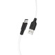 Дата кабель USB 2.0 AM to USB-C 2.0m 3A silicone X21 Plus black+white HOCO (6931474713889) Дата кабель USB 2.0 AM to USB-C 2.0m 3A silicone X21 Plus black+white HOCO (6931474713889)