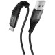 Дата кабель USB 2.0 AM to USB-C 1.0m X38 Cool black HOCO (6931474710567) Дата кабель USB 2.0 AM to USB-C 1.0m X38 Cool black HOCO (6931474710567)