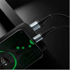 Дата кабель USB 2.0 AM to USB-C 1.0m X38 Cool black HOCO (6931474710567) - Фото